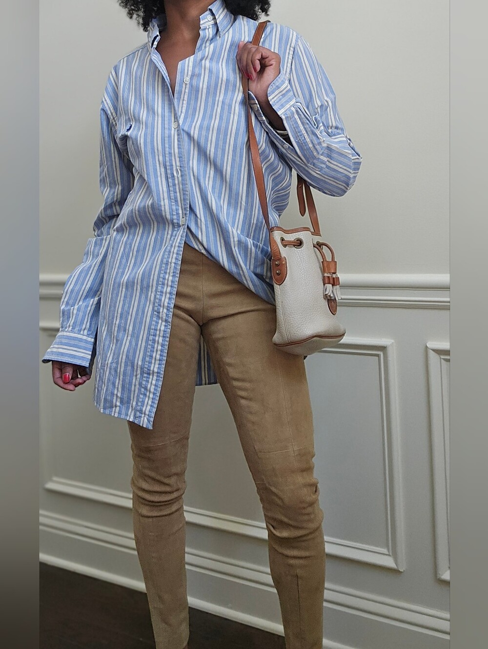 Lamb Suede Ralph Lauren Pant
